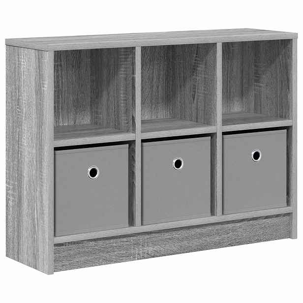 vidaXL Servírovací skříň Šedá Sonoma 73,5 x 22,5 x 53,5 cm