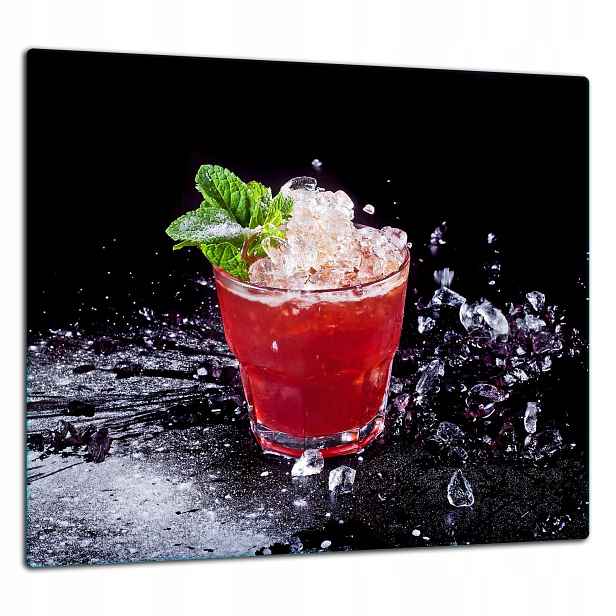 Skleněná Ochranná Deska Panel Lepidlo 65x60 Drink