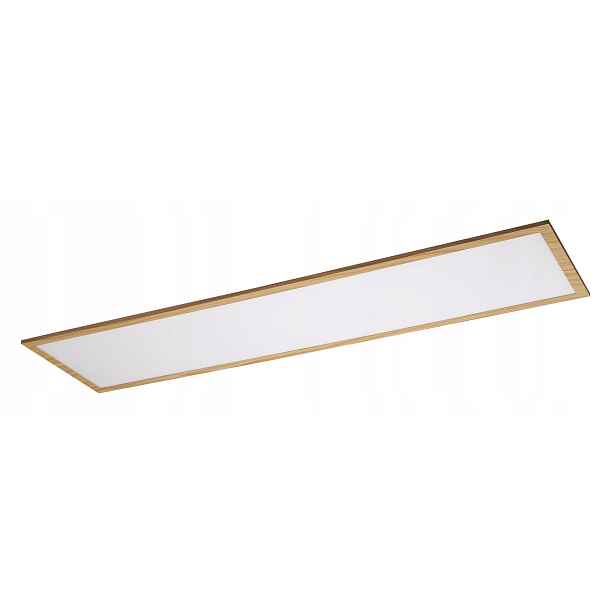 Stropní svítidlo stropní svítidlo Led bílá hnědá obdélníková 120 cm 4000K Rabalux