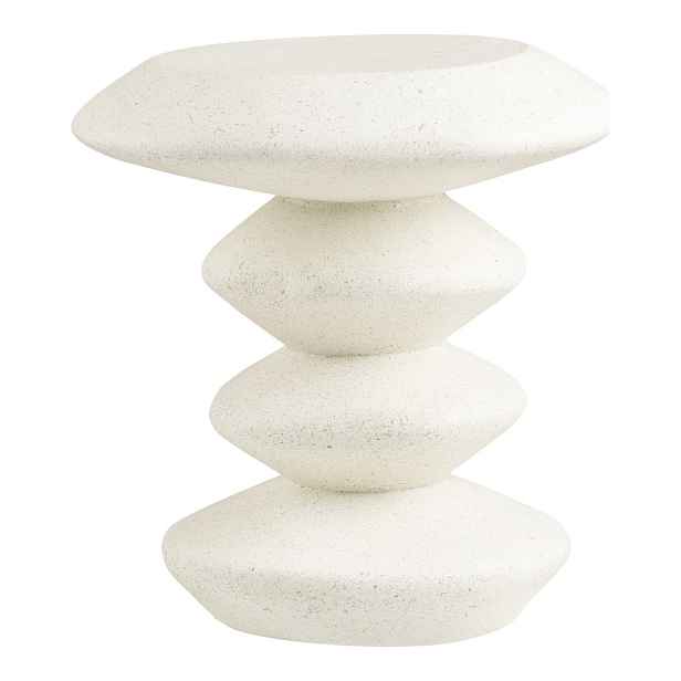 Kamenný kulatý odkládací stolek ø 36 cm Blackburn – House Nordic