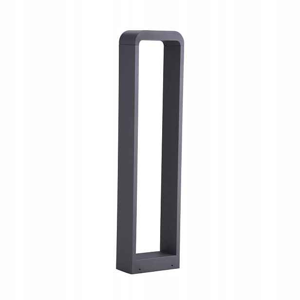 Led osvětlovací sloupek Lindby Emima, 80 cm, antracit, hliník