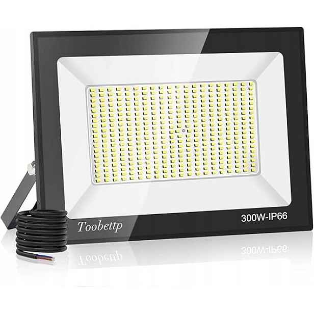 Led reflektor 300W 30000lm IP66 6500K Venkovní reflektor Halogen Led