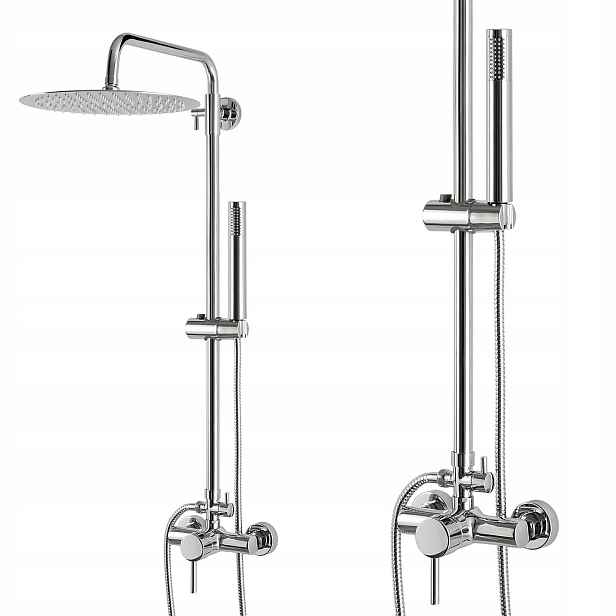 Sprchový Set Tryska Dešťová Sprcha 30 CM Ocelová