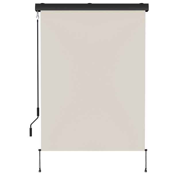 Vertikální markýza BestBerg BBSU-C160C / 160 x 250 cm / černá/krémová