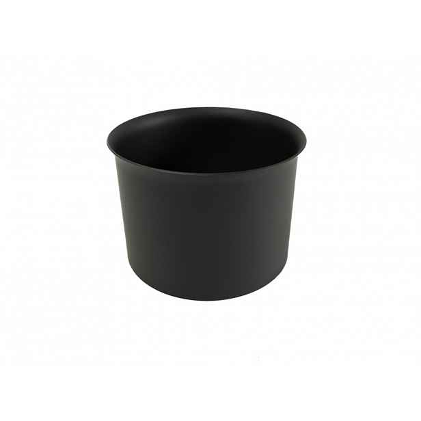 Zděř kouřová 125 mm, silnostěnné 1,5 mm, černá MA654247