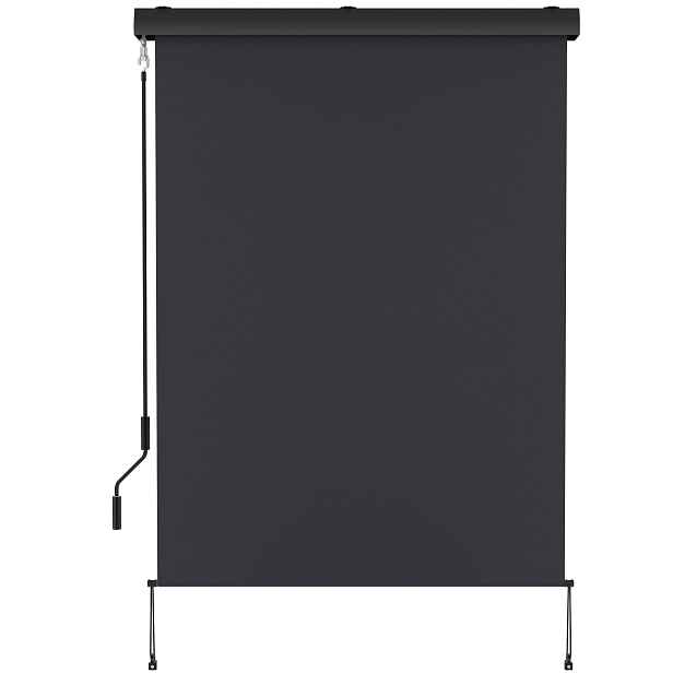 Vertikální markýza BestBerg BBSU-C160BK / 160 x 250 cm / černá