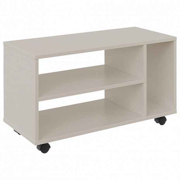 Boxxx KOMODA POD TELEVIZI, kašmírová, 73,5/42/33,5 cm