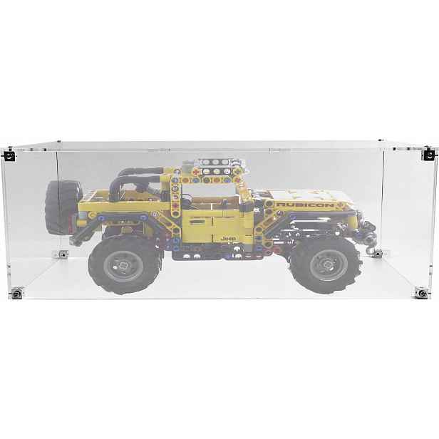Vitrína Drewlandia pro stavebnici Lego 42122 Technic Jeep Wrangler
