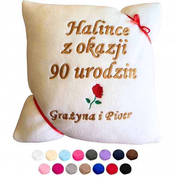 Dárek K 90. Narozeninám Pro Ženu Babičky Tety, Kmotry, Polštář