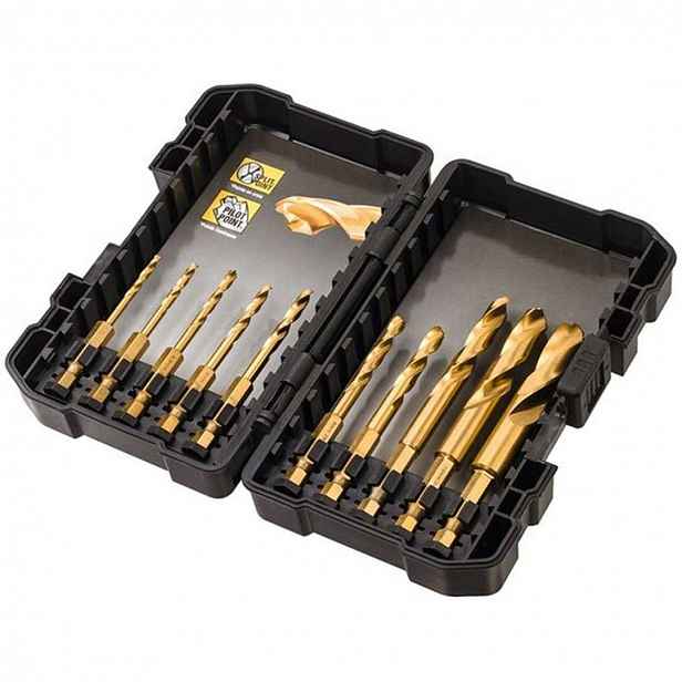 DeWALT - 10dílná sada vrtáků do kovu DT50050