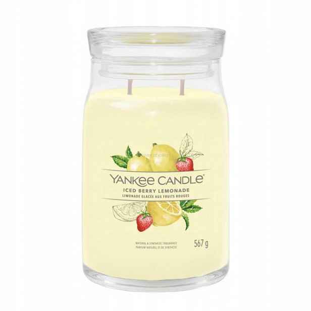 Iced Berry Lemonade – Yankee Candle – velká svíčka