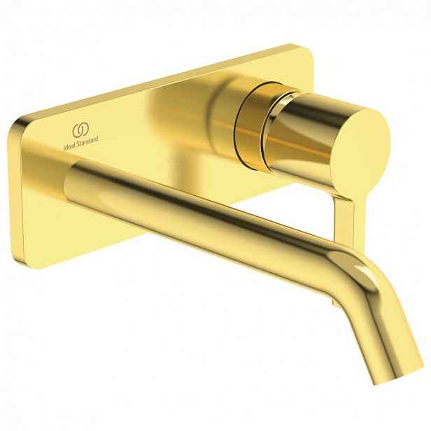 Ideal Standard Joy - Umyvadlová baterie pod omítku, výtok 18 cm, Brushed Gold A7380A2
