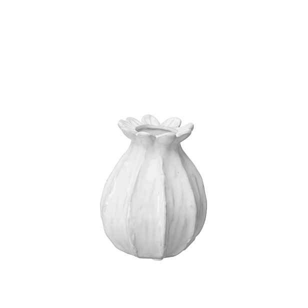 Keramická vázička výška 11 cm Wikholm Form LILLIAN - bílá