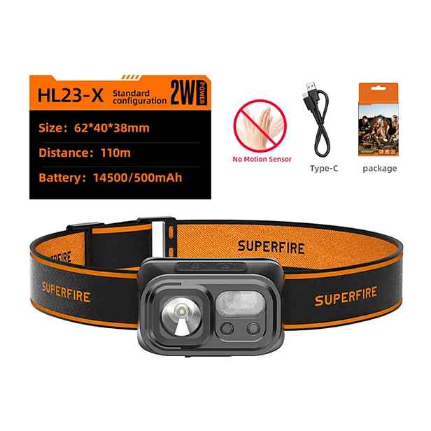 Svítilna Superfire HL23-X