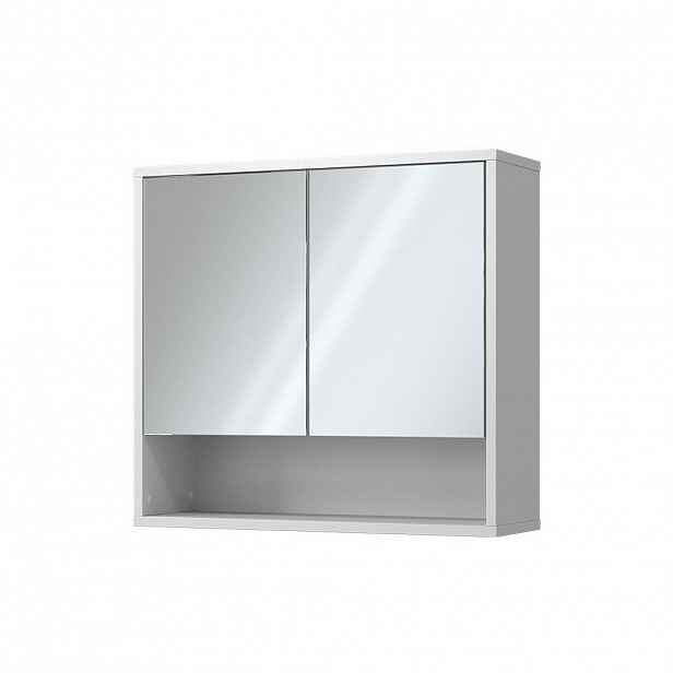 Vicco KOUPELNOVÁ ZRCADLOVÁ SKŘÍŇKA Eliza Bílá 70 x 65 cm se 2 dveřmi