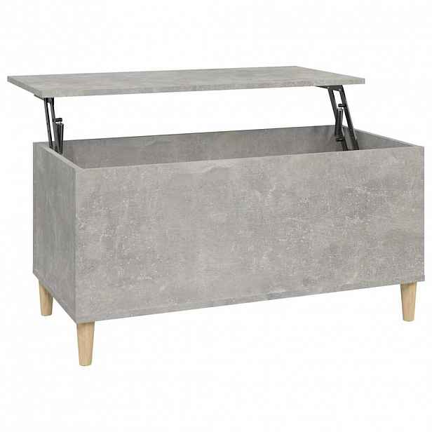 vidaXL Konferenční stolek betonově šedý 90x44,5x45 cm kompozitní dřevo