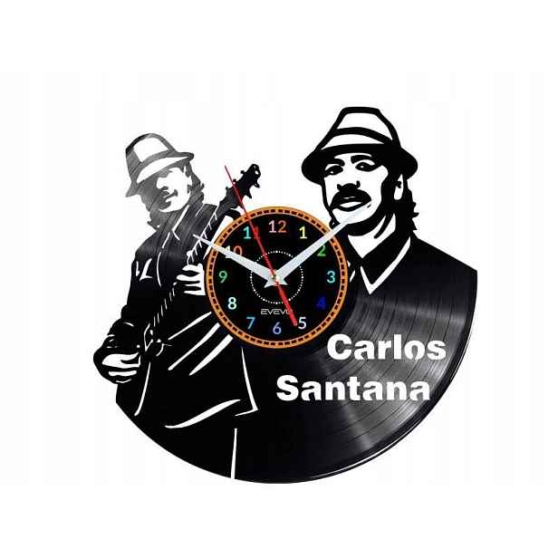 Carlos Santana Nápad na Dárek Nástěnná Dekorace z vinylové desky