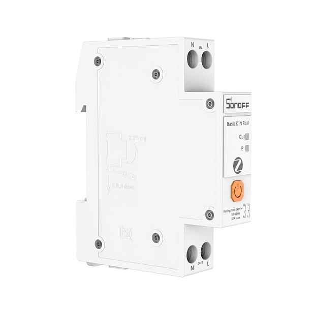 Relé na Din lištu Sonoff Zigbee 3.0 32A s měřením energie