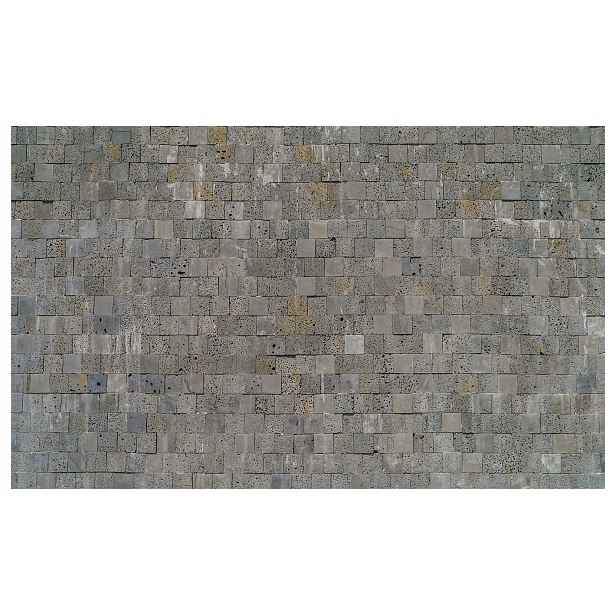 Vliesová fototapeta Kámen Šedo-béžová Mozaika Struktura 300x210 lepidlo