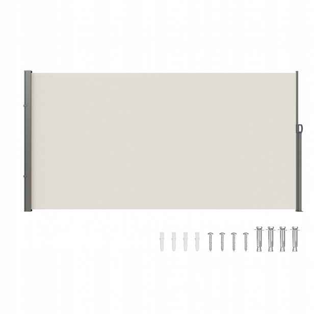 Boční markýza paraván, krytka na terasu, sluneční roleta 180 x 350 cm