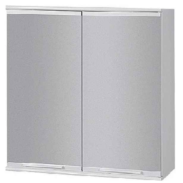 Olsen spa Basic I koupelnová skříňka 46 x 40 se zrcadlem - kovové provedení