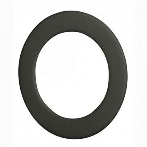 Růžice kouřová 150 mm, silnostěnné 1,5 mm, černá MA654131