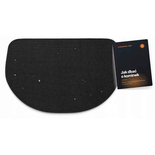 Ohnivzdorná Půlkruhová Podložka Pod Krb 60X40 CM Do 1000°C Ebook