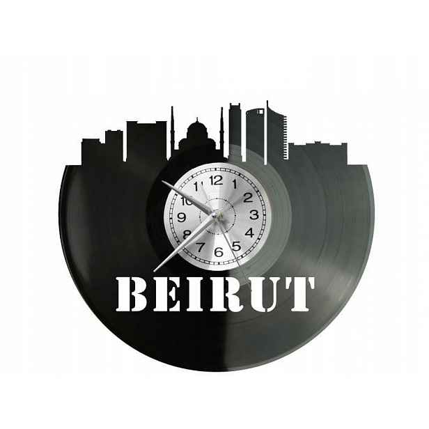 Bejurt Dárek Originální dekorace do domu Hodiny z vinylové desky