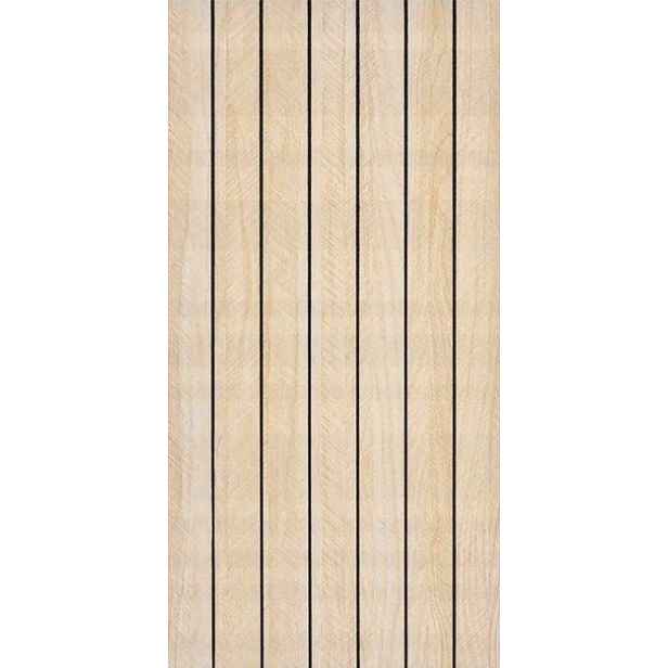 Dekorativní panel samolepicí z Pvc, hladký, světlé lamely, 280 x 60 cm