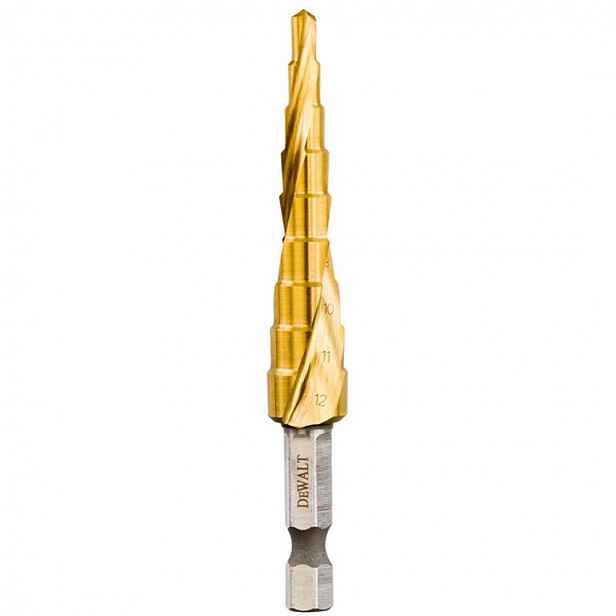 DeWALT - Vrták do kovu, stupňovitý, průměr 4-12 mm DT5026