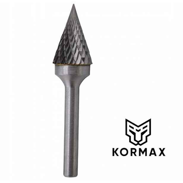 Fréza 16 mm kuželový rotační pilník 16x25x70x6 z karbidu M/skm