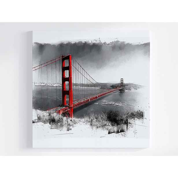 Obraz Na Plátně Canvas Golden Gate Bridge San Francisco Usa 50x50
