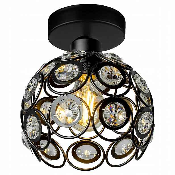 Závěsná Stropní Lampa Stropní Svítidlo Led Krystal Retro Edison