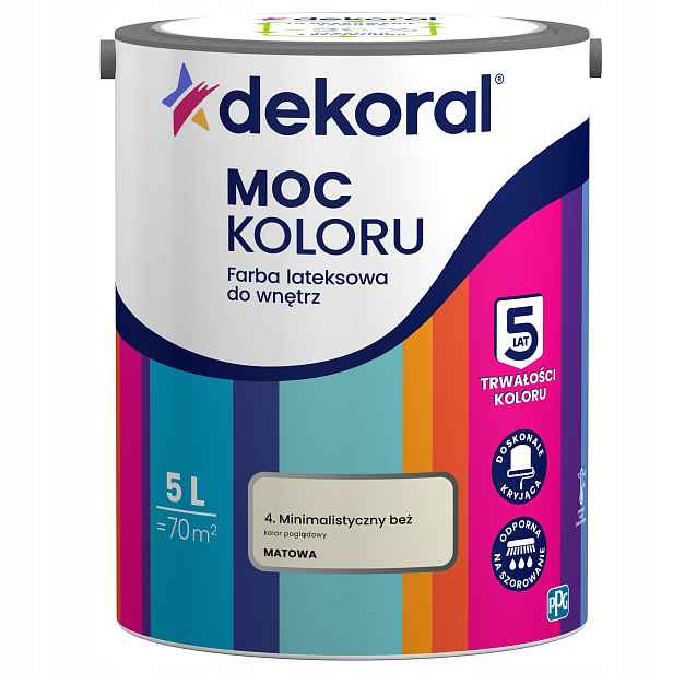 Barva do interiéru Dekoral Minimalistický Béžová 5L