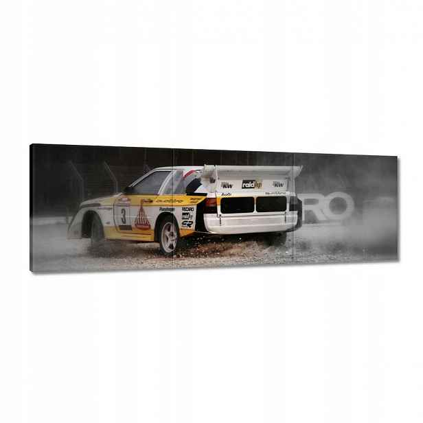 Obrazy 120x40 Audi Quattro Drift Kurz