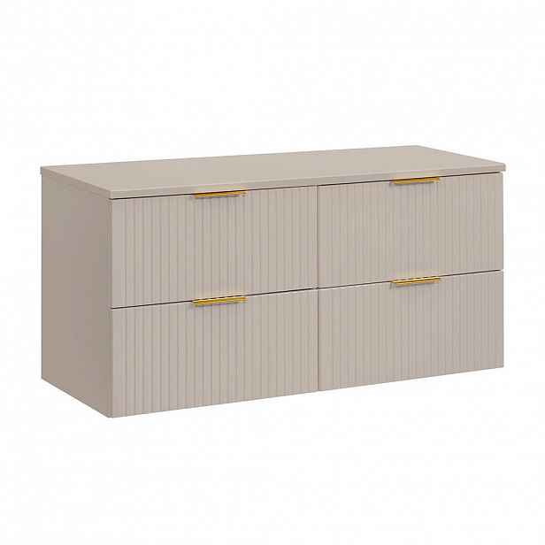 Petits-meubles SKŘÍŇKA POD UMYVADLO 120.8cm Adriel Béžová