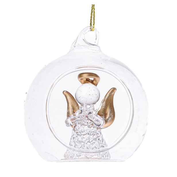 Skleněná vánoční koule ø 6 cm Angel – Dakls