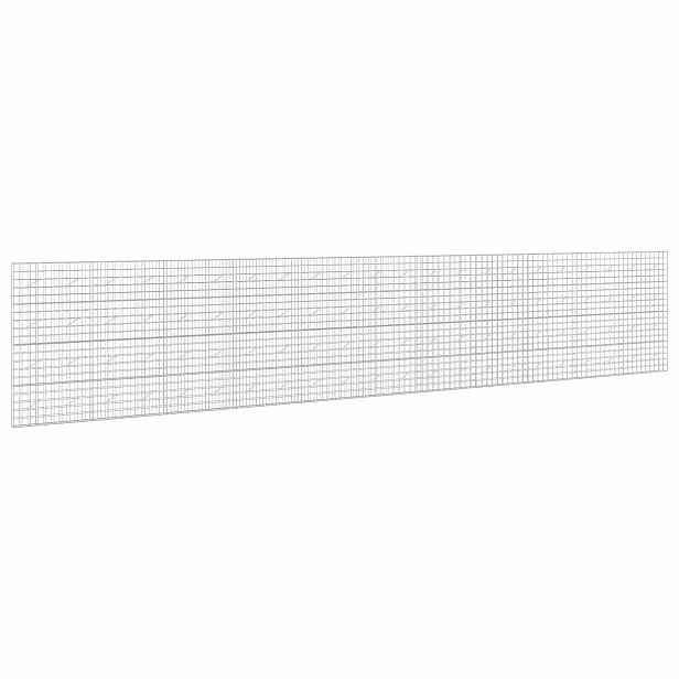 vidaXL Gabion s drátem 5 mm a síťkou 10x10 cm 1100x10x200 cm