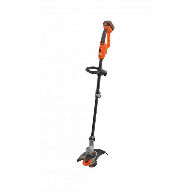 BLACK+DECKER - 18V AKU strunová sekačka, záběr 28 cm, 1x aku 4,0 Ah Li-Ion, nabíječka STC1840PC-QW