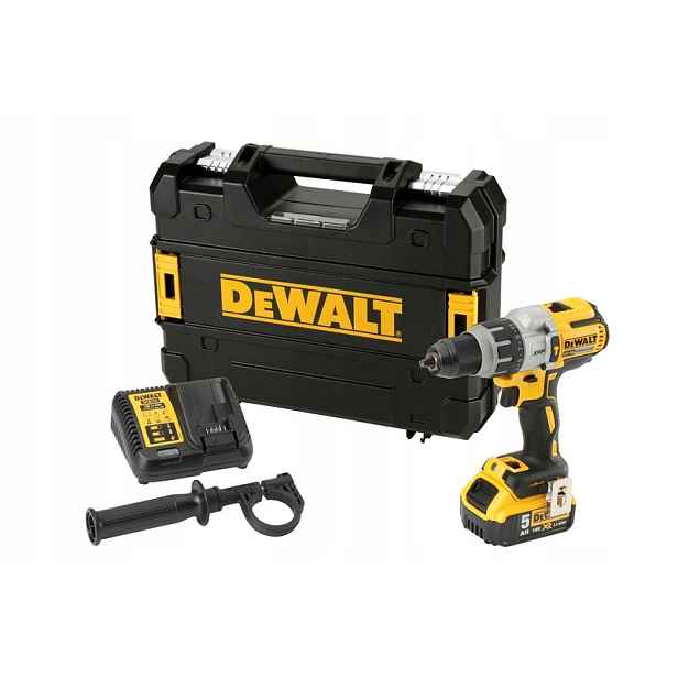 DCD996P1 Dewalt Aku Vrtačka 3 Rychlostní Stupně S Příklepem 70 Nm 1X5AH Nabíječka