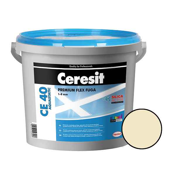 Hmota spárovací Ceresit CE 40 Aquastatic melba 2 kg