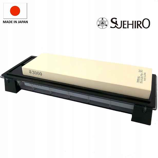 Japonský vodní kámen 1000/3000 Suehiro New Cerax sada na ostření