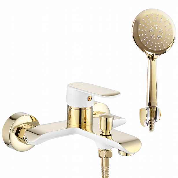 Vanová baterie se sluchátkem Bloom White/gold Rea