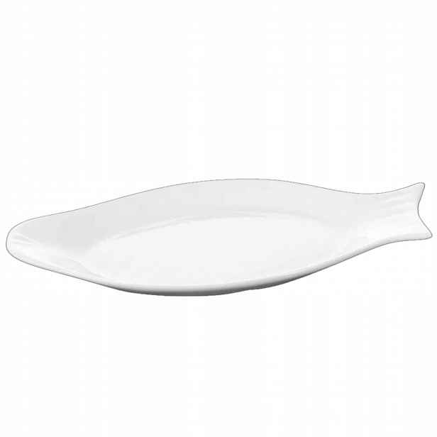 Miska na servírování ryb z bílého porcelánu WIlmax 46 cm