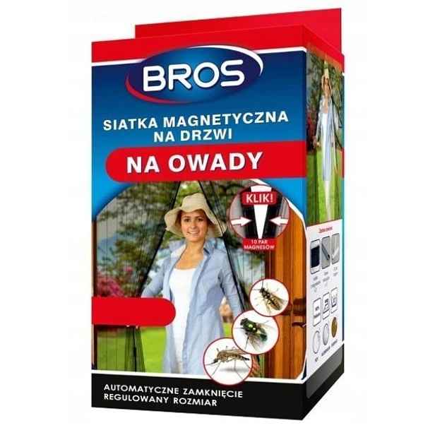 Moskytiéra Síť proti hmyzu pro dveře 160 cm x 220 cm Bílá Bros