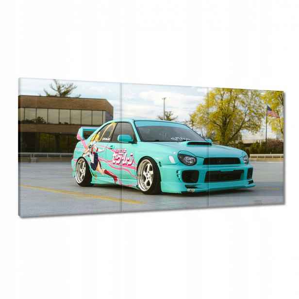 Obrazy 120x60 Tyrkysová Fura Sport Car