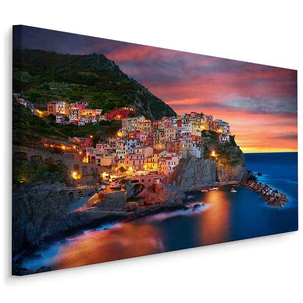 Plátno Město Manarola, Itálie Varianta: 90x60