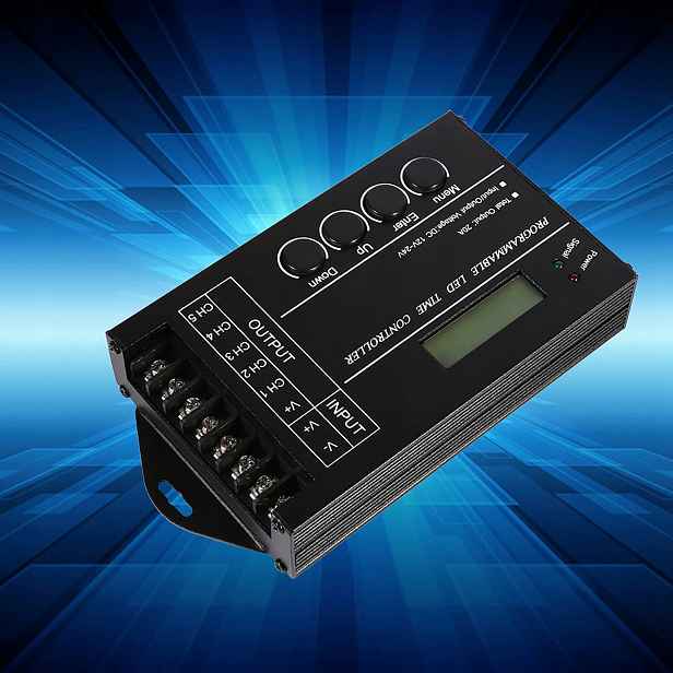DC12/24V 20A programovatelný Led regulátor času