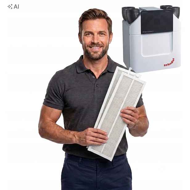 Filtry do rekuperátoru pro Aeris Next 350 450 600 G4 Sada 2 ks