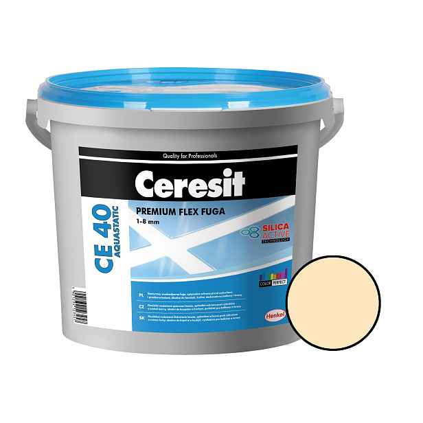 Hmota spárovací Ceresit CE 40 Aquastatic cream 2 kg